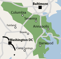 Our Central Maryland Service Area